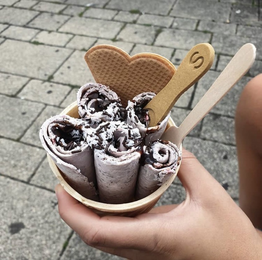 Los Helados Hermanos | Ice Cream Rolls | Dessert / Eis (süß) | Augsburg