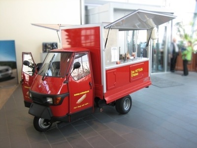 Hotdog-Schleuder