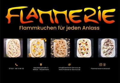 Flammerie - Flammkuchen für jeden Anlass