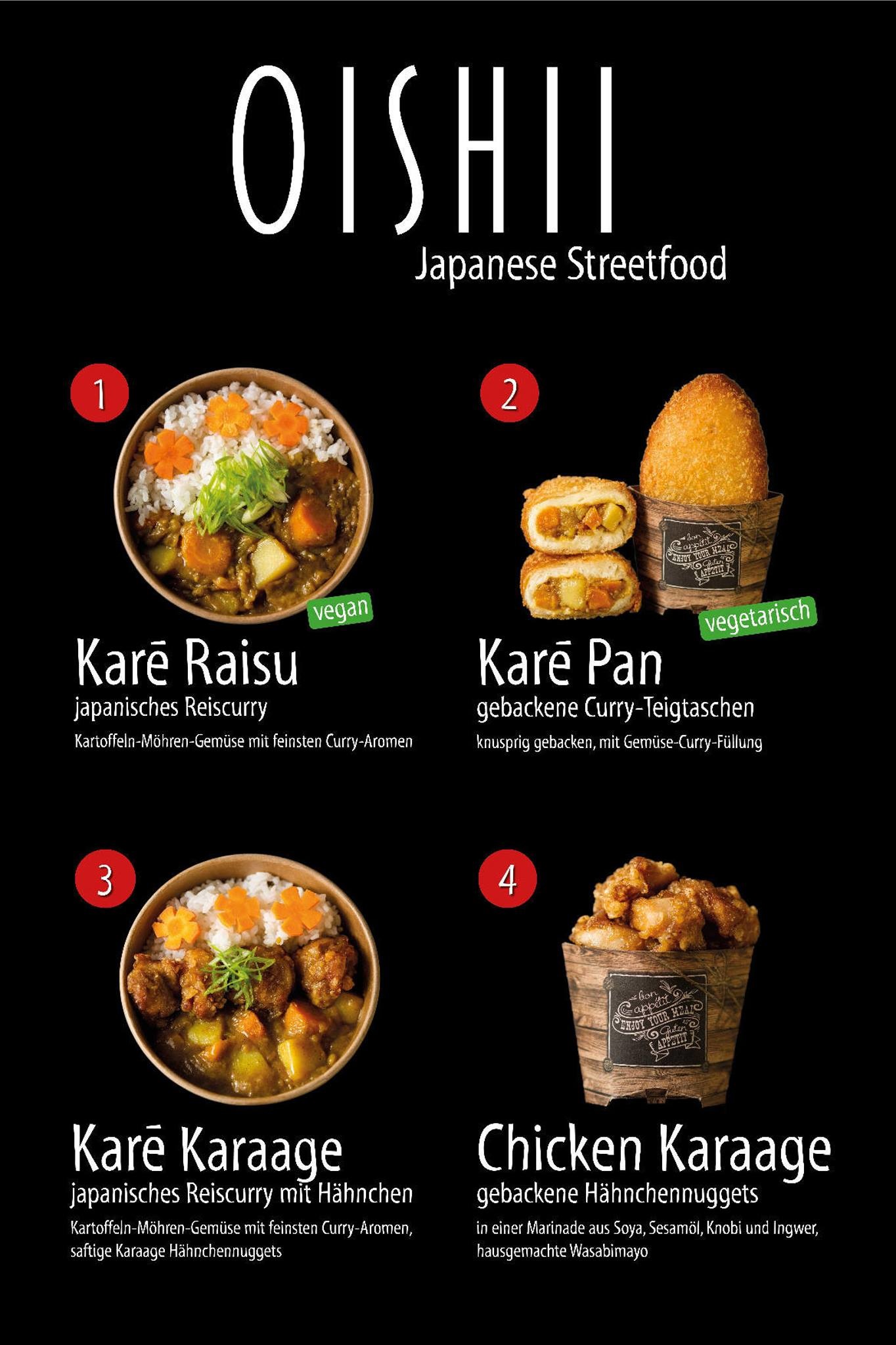 Oishii Japanese Streetfood Asiatisch Paderborn